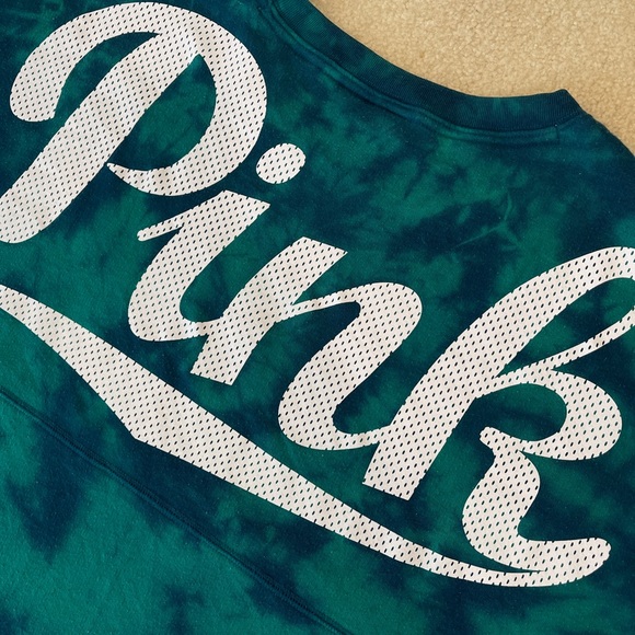 PINK Oversized Sweatshirt Top - Picture 3 of 6